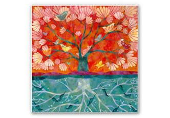 Wandbild Blanz - Baum des Lebens 