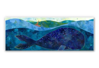 Wandbild Blanz - Der Walfisch 