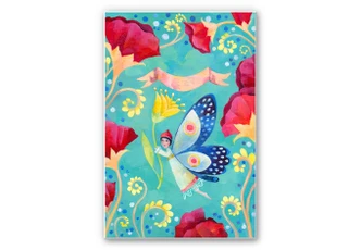 Wandbild Blanz - Schmetterling 