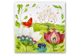 Wandbild Blanz - Sommerwiese 