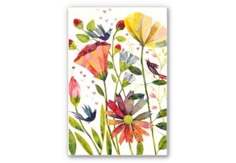 Wandbild Blanz - Wilde Sommerwiese 