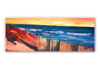 Wandbild Bleichner - Die Hamptons - Panorama 