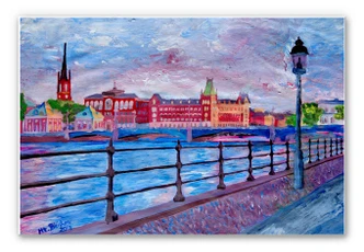 Wandbild Bleichner - Stockholm 