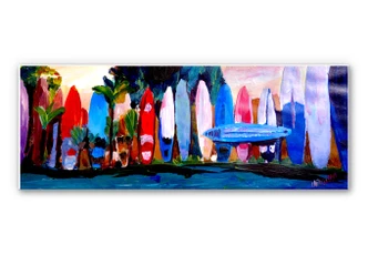 Wandbild Bleichner - Surfwall - Panorama 