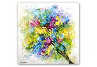 Wandbild Fedrau - Lass Blumen sprechen 02 