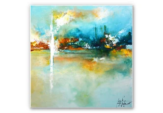 Wandbild Fedrau - Leichtigkeit 01 