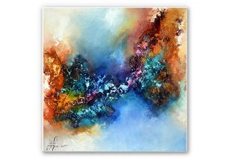Wandbild Fedrau - Polarlicht 02 