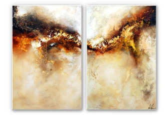 Wandbild Fedrau - Verbindung (2-teilig) 