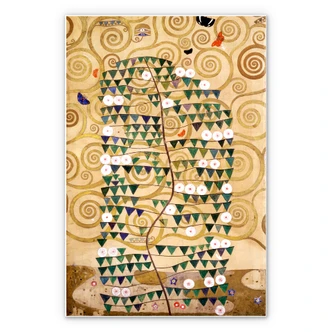 Wandbild Klimt - Entwurf für den Stocletfries 