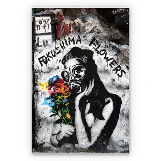 Wandbild Fukushima Flowers 