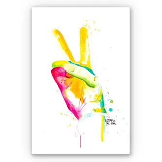 Wandbild Buttafly - Peace 02 