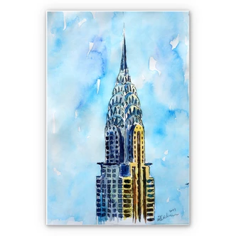 Tableau Forex - Bleichner - Chrysler Building in NYC 