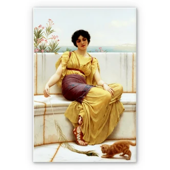 Wandbild Godward - Müßiggang 