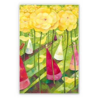 Wandbild Blanz - Blumenwiese 