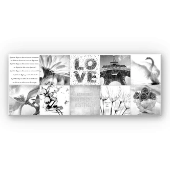 Wandbild Impressions of a Girly Life 