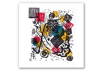 Wandbild Kandinsky - Kleine Welten V 