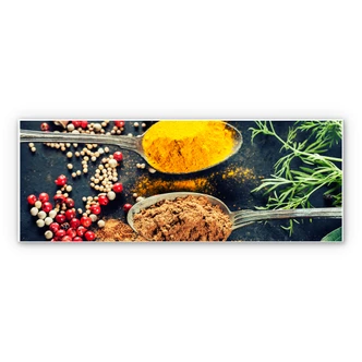 Wandbild Kräutervielfalt 04 - Panorama 