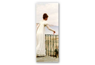 Wandbild Leighton - Die Gunstbezeigung - Panorama 