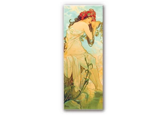 Wandbild Mucha - Jahreszeiten: Der Sommer 1896 