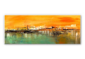 Wandbild Niksic - Am Wasser - Panorama 