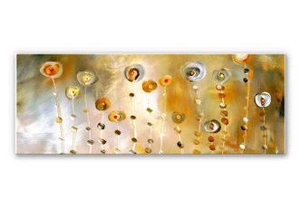 Wanddecoratie Niksic - Golden Eye - Panorama 