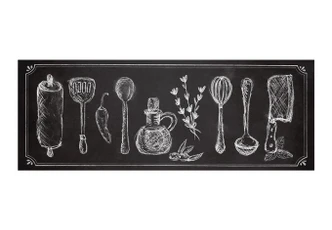 Wandbild Rustic Kitchen - Panorama 