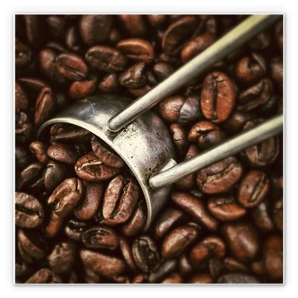 Wandbild Kaffeerösterei 
