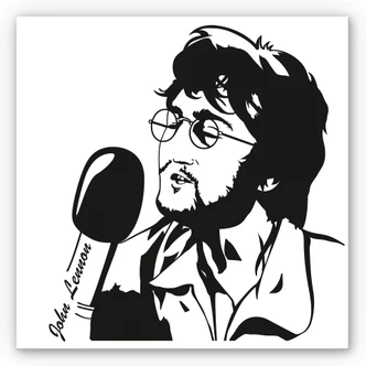 Wandbild John Lennon 