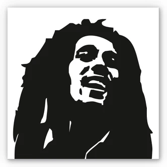 Wandbild Bob Marley 1 