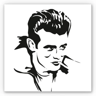Wandbild James Dean 