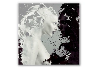 Wanddecoratie Milk & Coffee 