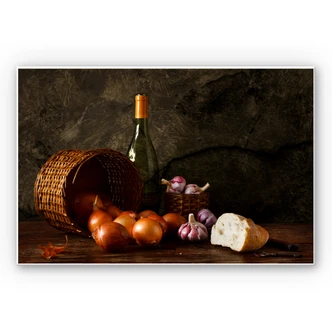 Wandbild Laercio - Zwiebelkörbchen 