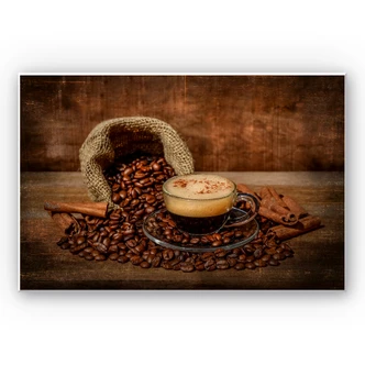 Wandbild Perfoncio - Kaffee rustikal Wandbild Perfoncio - Kaffee rustikal