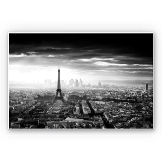 Wandbild Marx - Paris im Nebel 