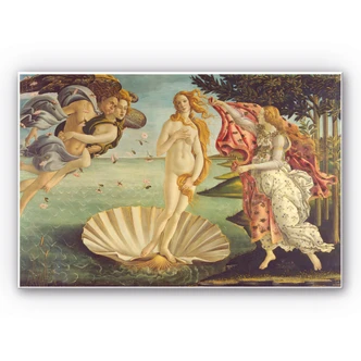 Wandbild Botticelli - Geburt der Venus 