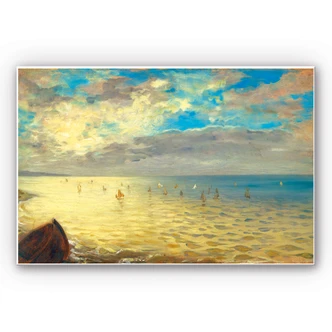Wandbild Delacroix - Das Meer 