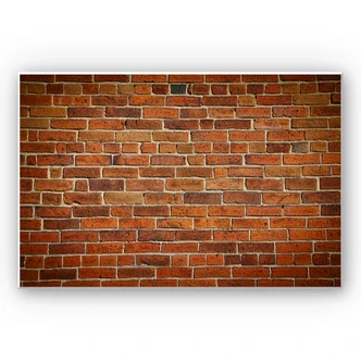 Wandbild Ziegelsteinmauer 
