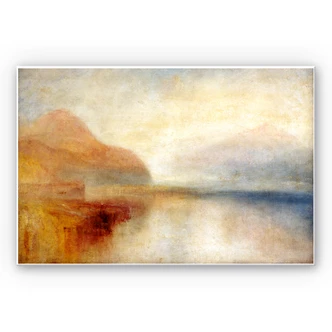 Wandbild Turner - Monte Rosa 