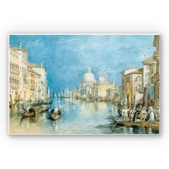 Wandbild Turner - Venedig, Canale Grande 