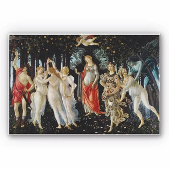 Wandbild Botticelli - Der Frühling 