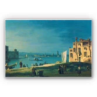 Wandbild Canaletto - Die Insel Murano 