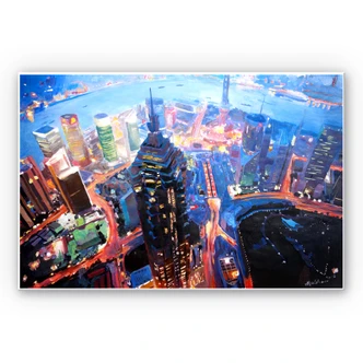 Wandbild Bleichner - Shanghai 