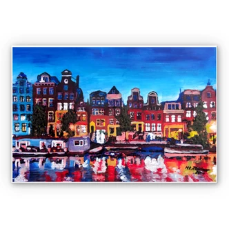 Wandbild Bleichner - Amsterdam 