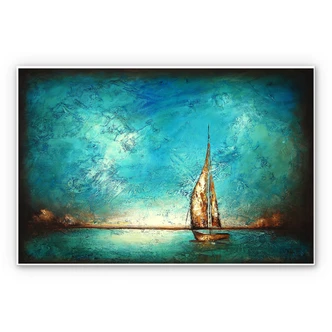 Wandbild Fedrau - Allein 