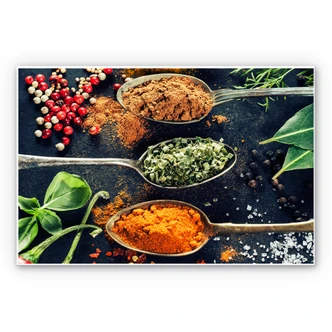 Wandbild Kräutervielfalt 05 