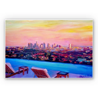 Wandbild Bleichner - Los Angeles 