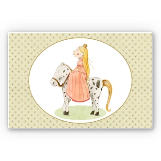Wandbild Loske - Prinzessin 