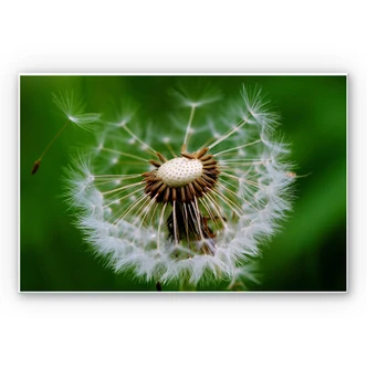 Wandbild Pusteblume im Wind 