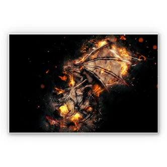 Wandbild Fireflight 