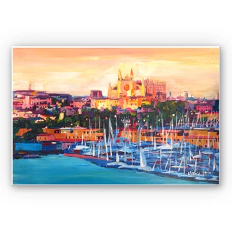 Wandbild Bleichner - Kathedrale in Palma de Mallorca 